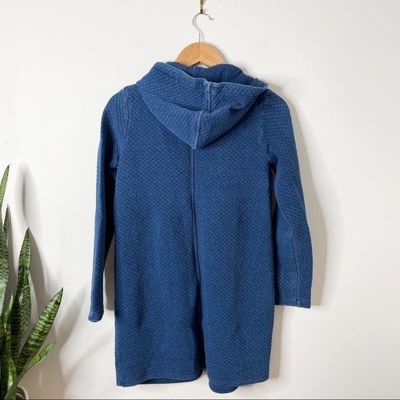 J. Jill Pure Jill Indigo Quilted Long Jacket XS - Picture 8 of 8
